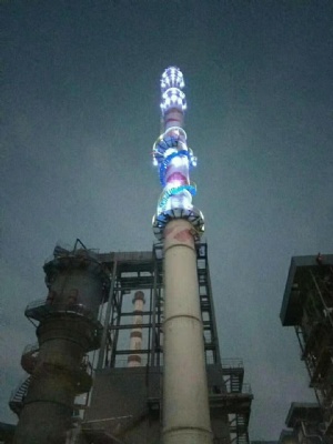 100m Height Incineration Power Plant Chimney